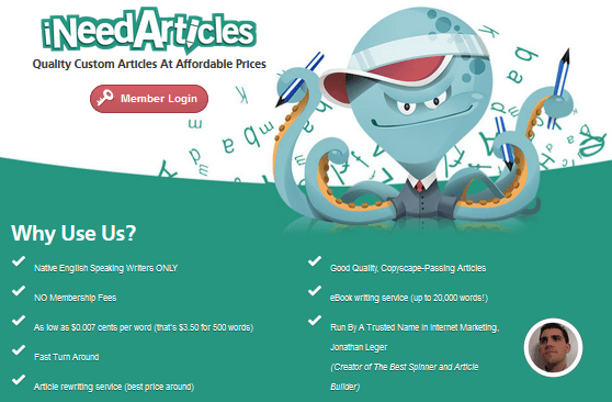 INeedArticles - Quality Custom Articles At Affordable Prices